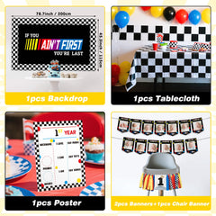 Z1juce Fast One backdrop cloth sets a photo-ready scene