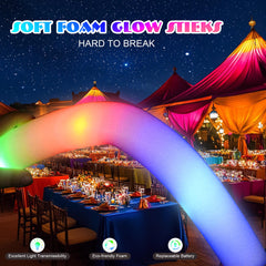 Zaaaslsm foam glow stick event favors for playful guest keepsakes.