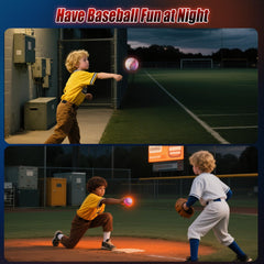 ZACEAC LED rechargeable baseball for quick reuse