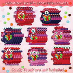 Zachely Valentine cards measure 4.9 by 6.2 inches for easy gifting.