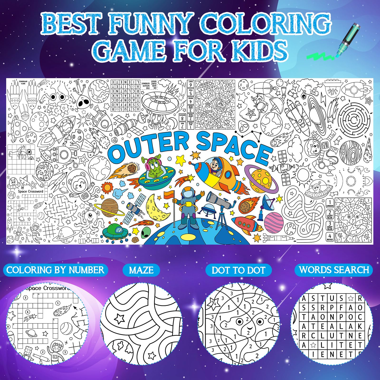 Zachely Earth and Saturn coloring design sparks creativity at home
