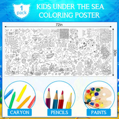 Zachely shark design coloring page for kids' creative stations.