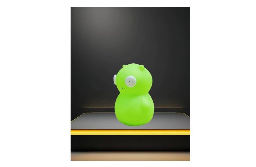 Zacopne desk office display Kuchi Kopi glow figure for workspace.