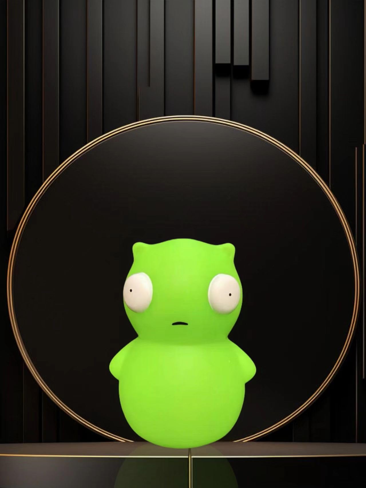 Zacopne Kuchi Kopi collectible figure glowing in dark shelf-friendly.
