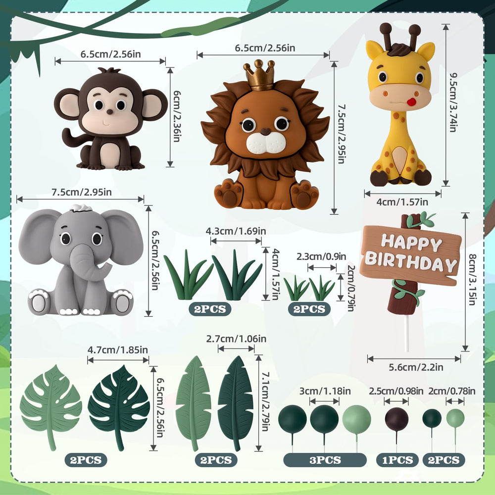 Zafena lion cake topper brings bold jungle flair to celebrations