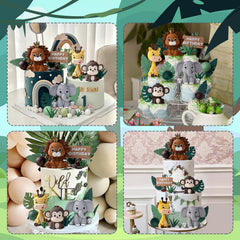 Zafena monkey cake topper introduces whimsy to party treats