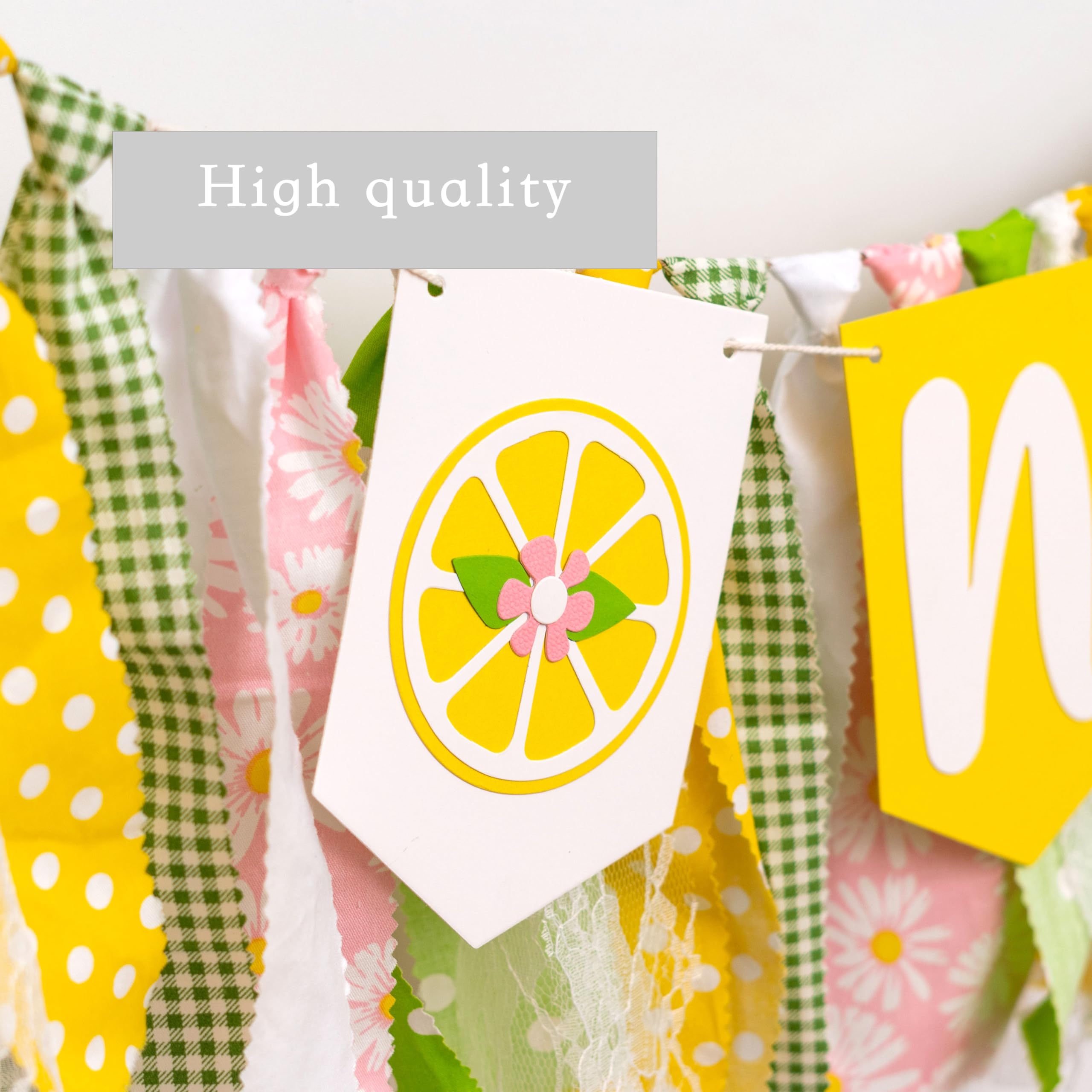 ZAIBIANHAO wall backdrop with lemon motifs for cheerful celebrations