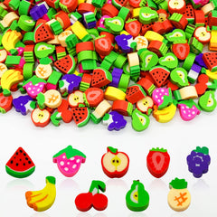 ZAKVOOR pear mini erasers brighten desks and reward bags.