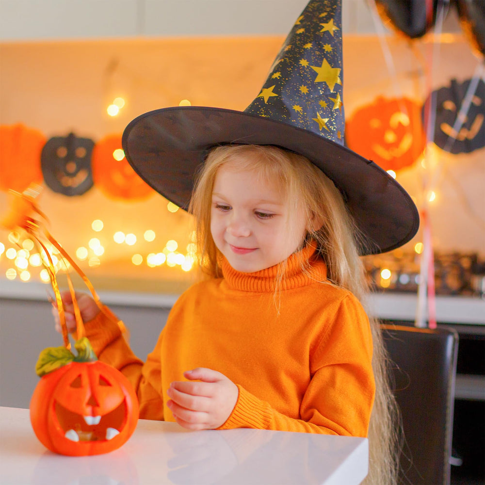 Zando Witch Hat foldable design offers easy storage and portability