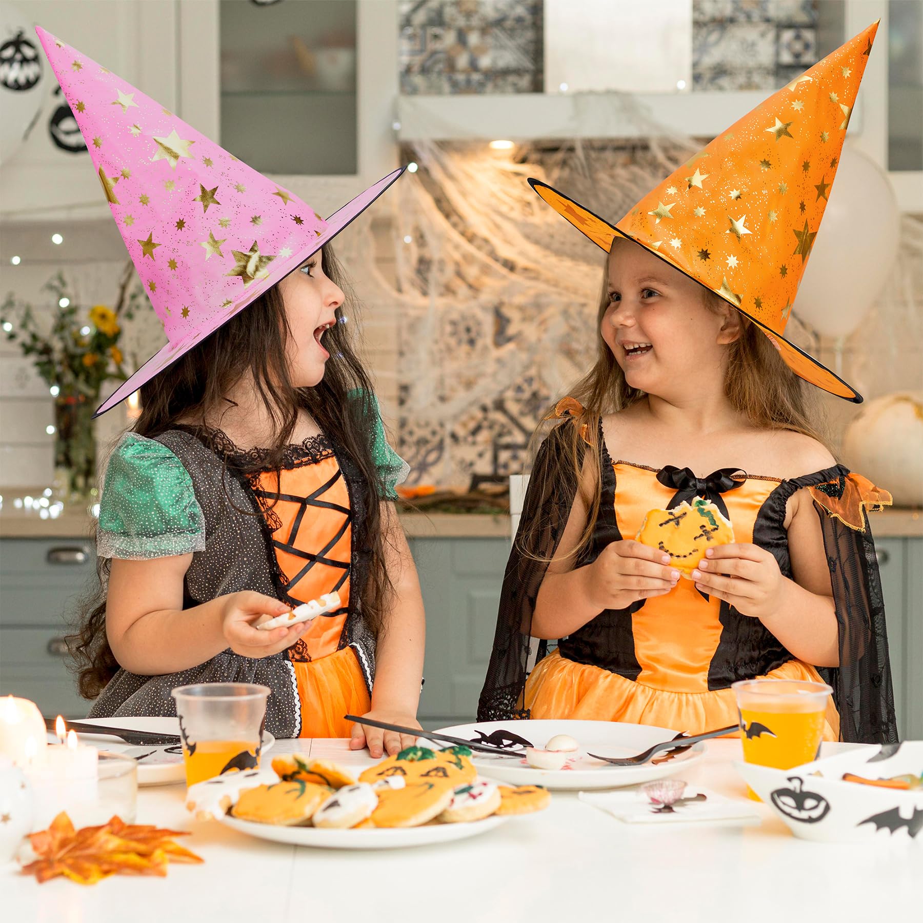 Zando Witch Hat one-size fits many, suitable for kids and some adults