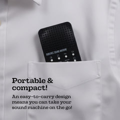 ZANY TRAINS audience sound machine top view reveals battery area and easy power