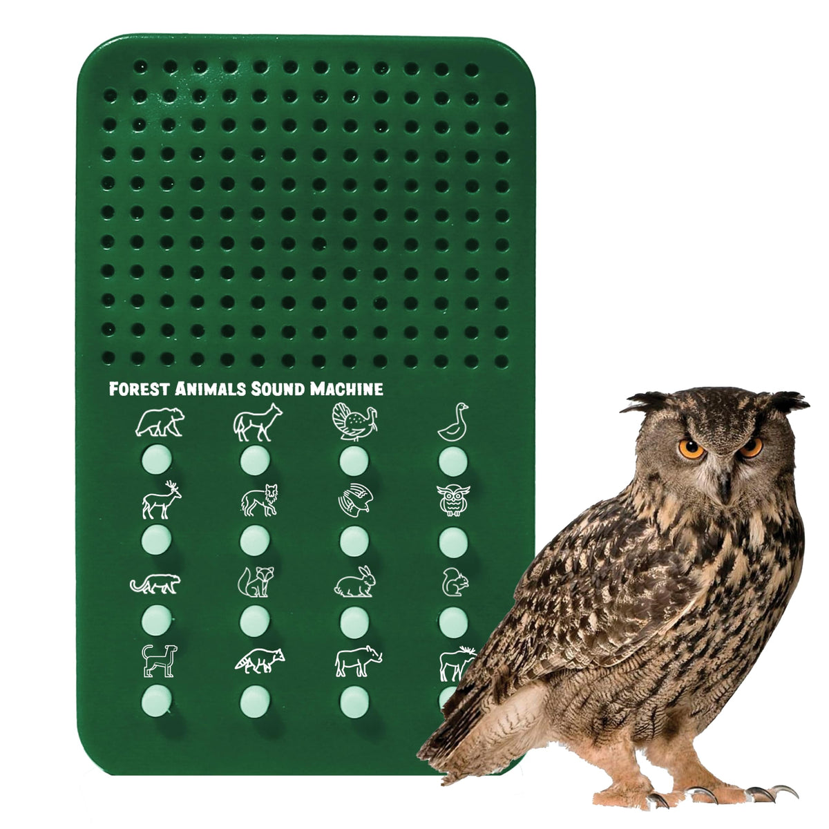 ZANY TRAINS Forest Animal Caller shows 16 calls for immersive outdoor play