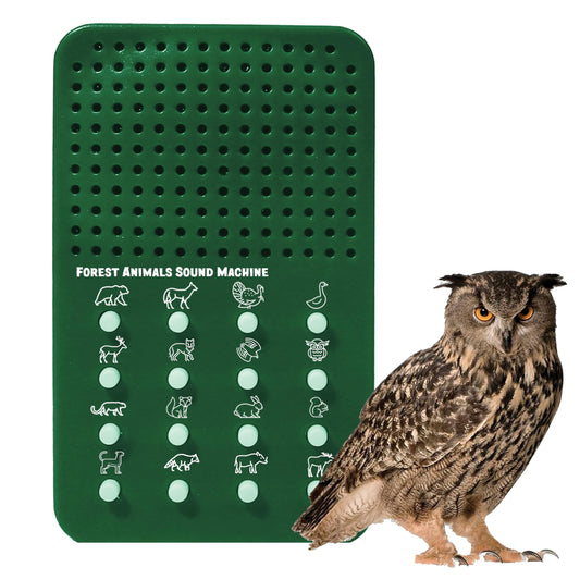 ZANY TRAINS Forest Animal Caller shows 16 calls for immersive outdoor play