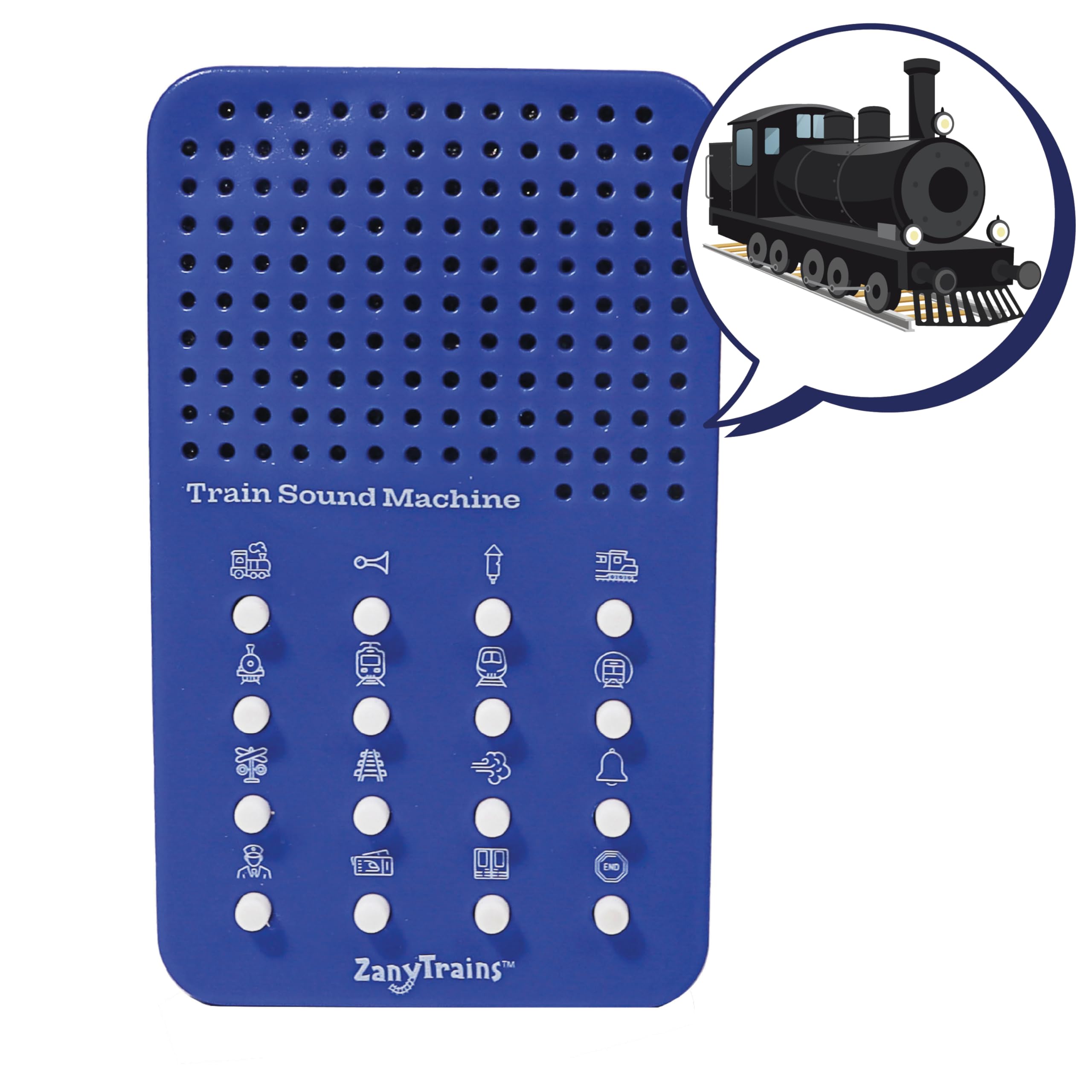 ZANY TRAINS gift-ready packaging appeals to train lovers and collectors.