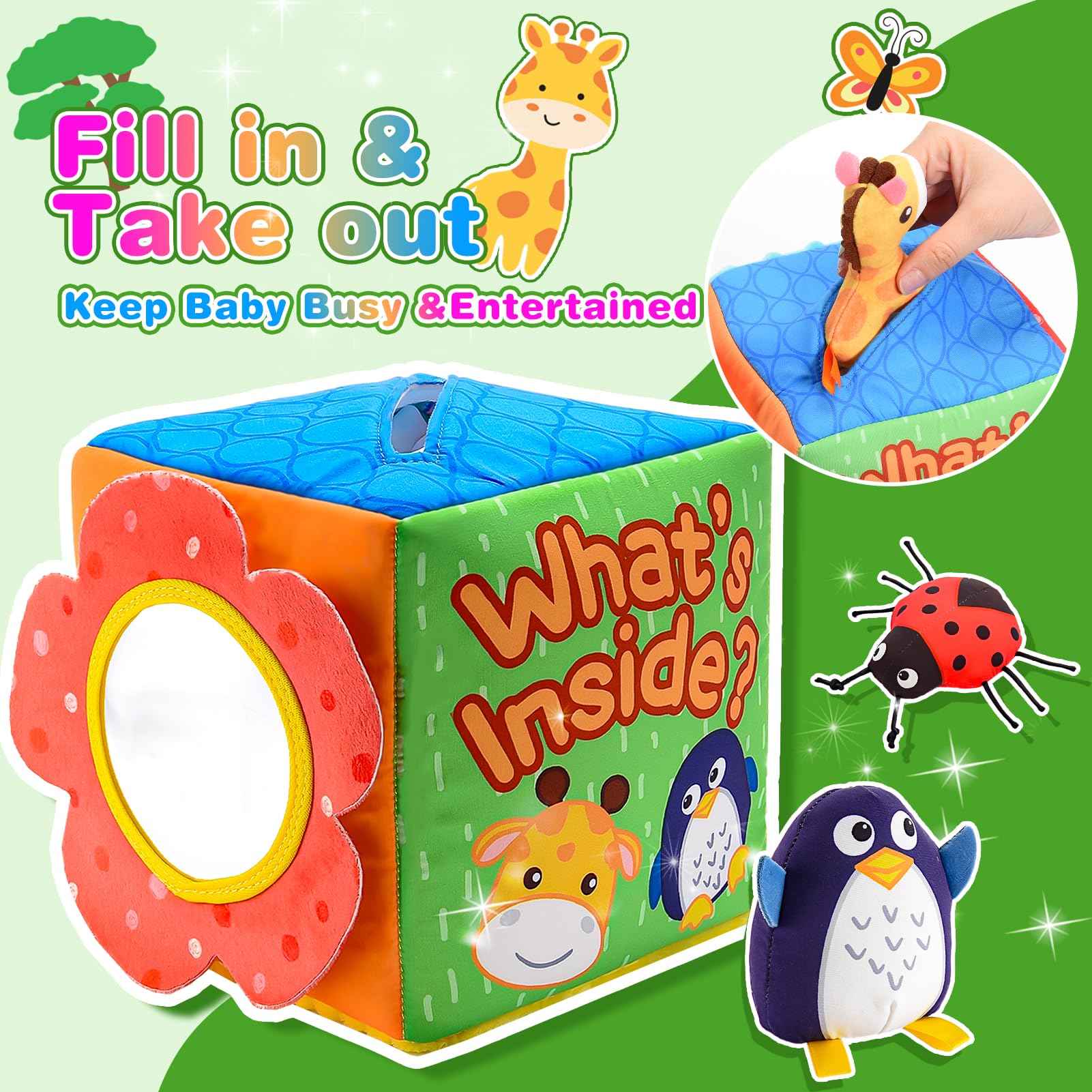 ZapWhiz storage box keeps baby toys organized and ready for discovery.