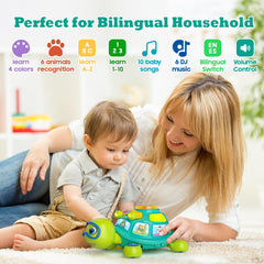Zardali baby music and light feature supports sensory exploration.