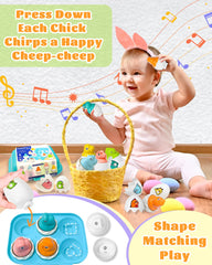 Zartores Easter eggs are a perfect basket stuffer or birthday gift for toddlers.