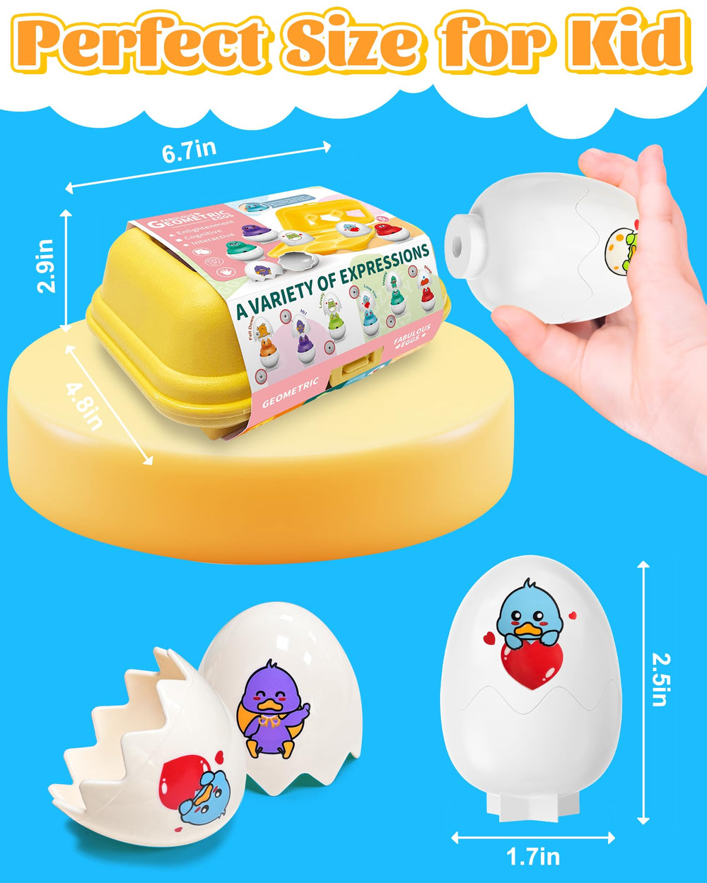 Zartores toddler toy set supports group activity and sharing during family Easter activities.