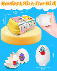 Zartores toddler toy set supports group activity and sharing during family Easter activities.