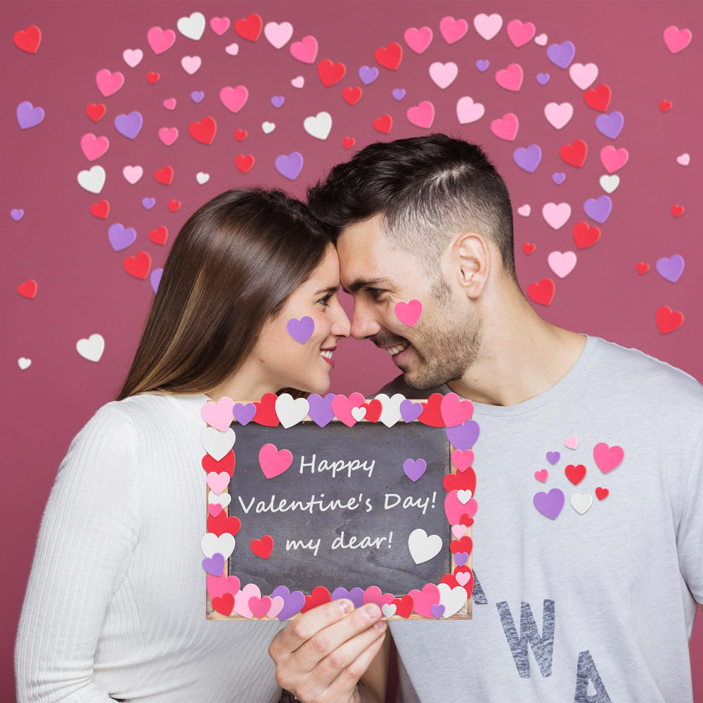 ZATAYE foam Valentine stickers multi-pack help decorate cards and venues.