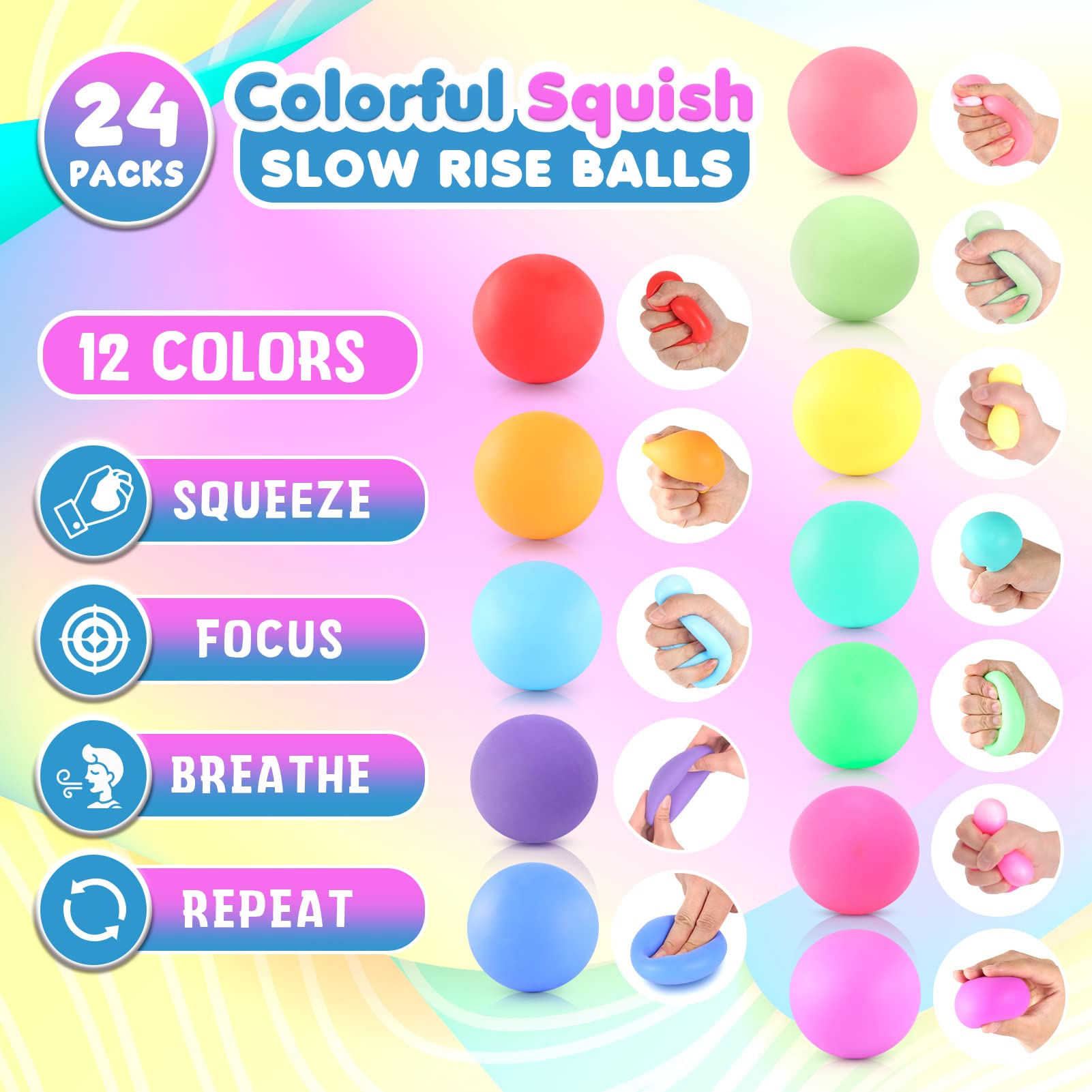 ZaxiDeel classroom-friendly fidget balls for focus breaks and group activities