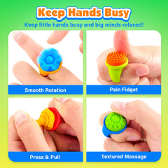 ZaxiDeel fidget rings feature rotating design for quiet focus.