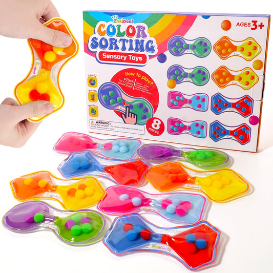 ZaxiDeel quiet squeeze sensory toy for calm focus and silent play.