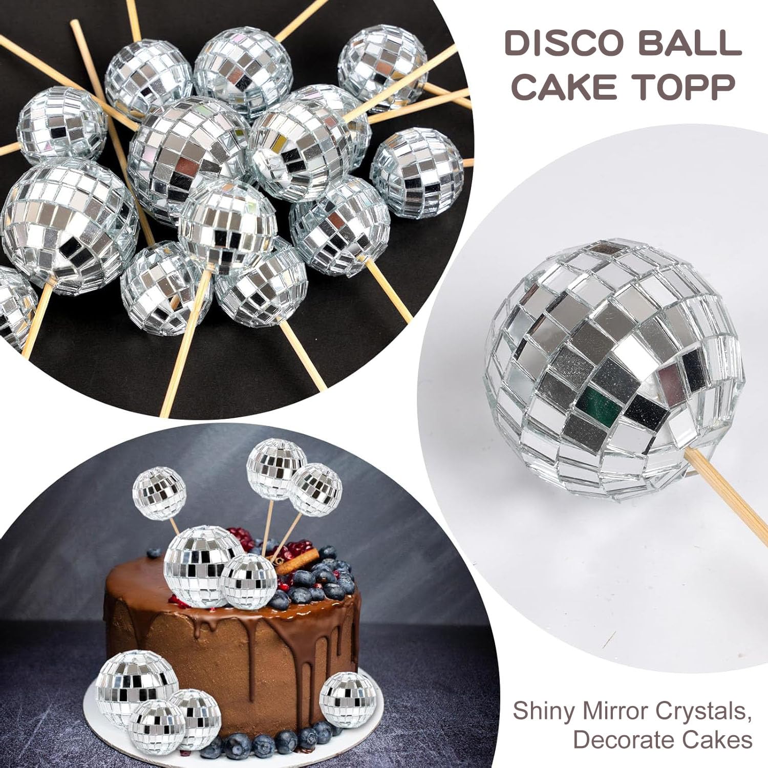Zaycca photo booth prop disco ball brings party energy