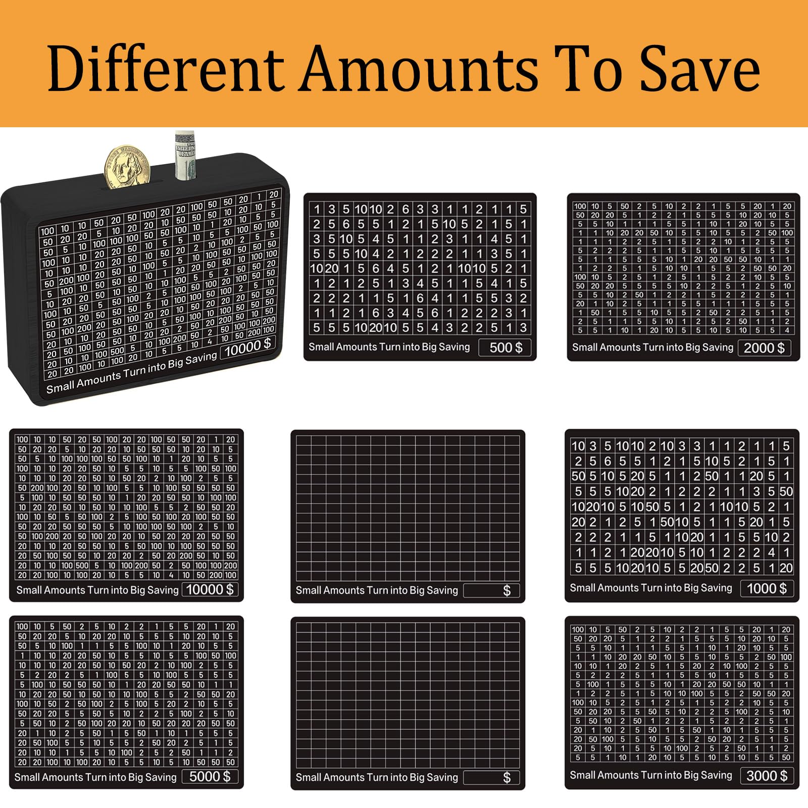 Zayeemi Money Saving Box side view emphasizes sturdy build without installation