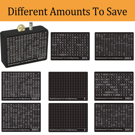 Zayeemi Money Saving Box side view emphasizes sturdy build without installation