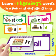 Zazopup word family build books spread supports phonics exploration