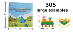 ZazzyKid set used at home or classroom learning stations
