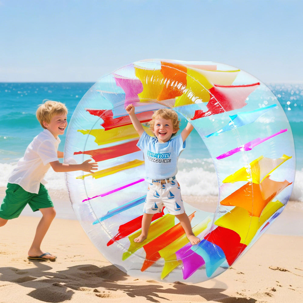 Zcaukya colorful summer party decor doubles as a pool toy.