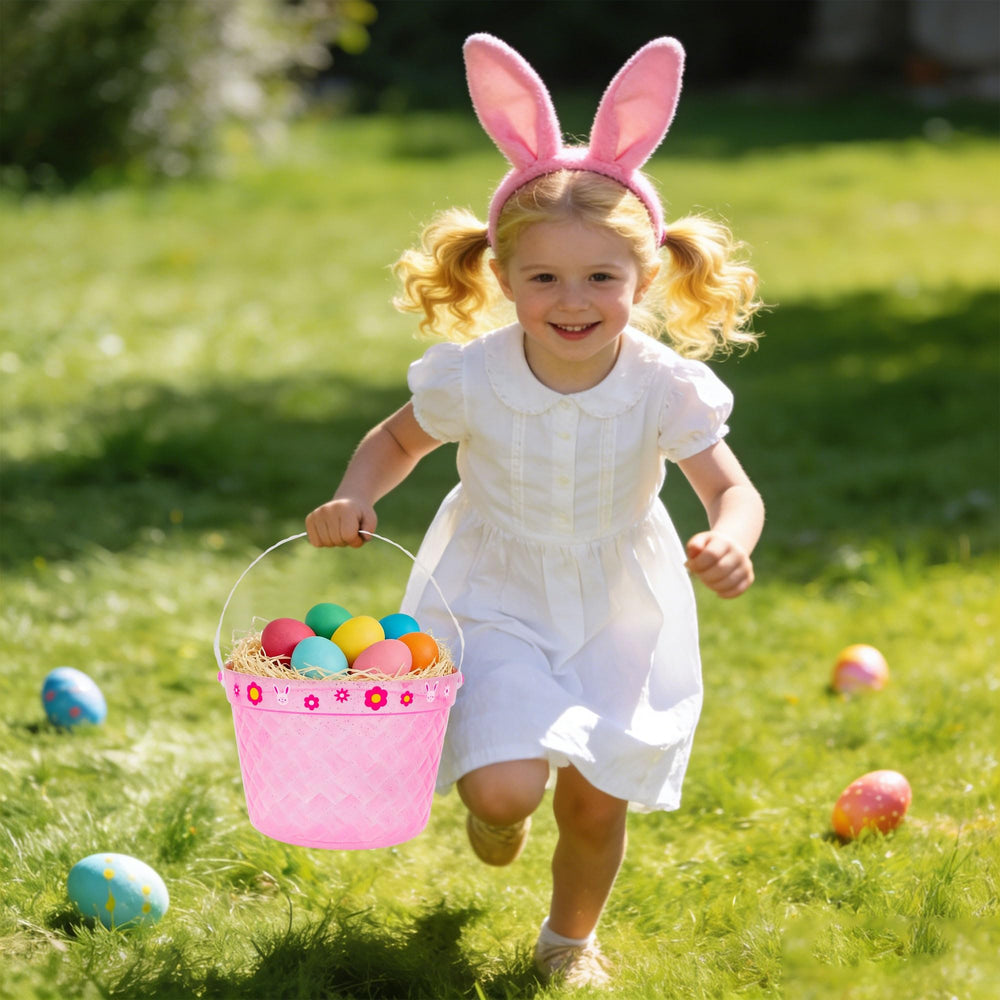 Zcaukya Easter Buckets decorative versatility helps brighten any spring space