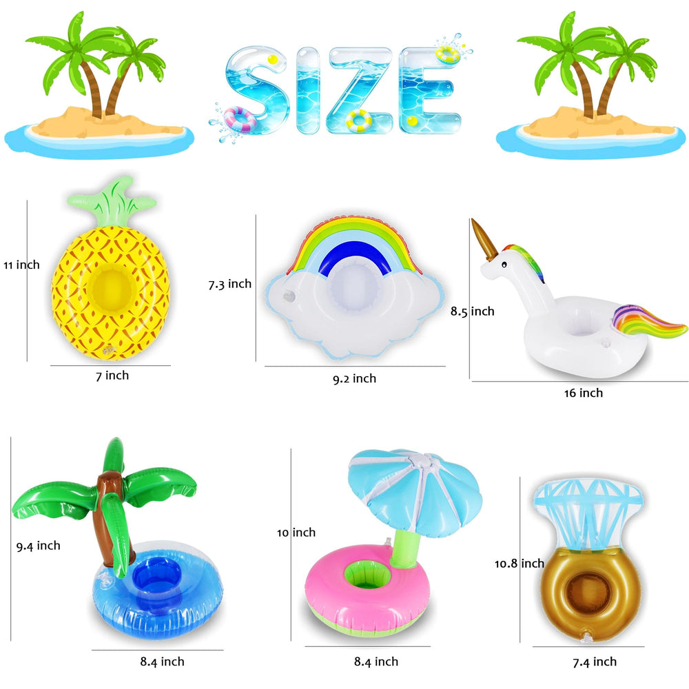 Zcaukya premium PVC odorless material ensures safe reusable floats.