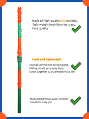 ZCFIFDGB 32-inch blue pinata stick suitable for adults at parties.