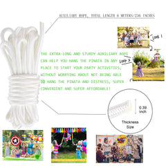 ZCFIFDGB blue piñata stick with durable construction for lively games.