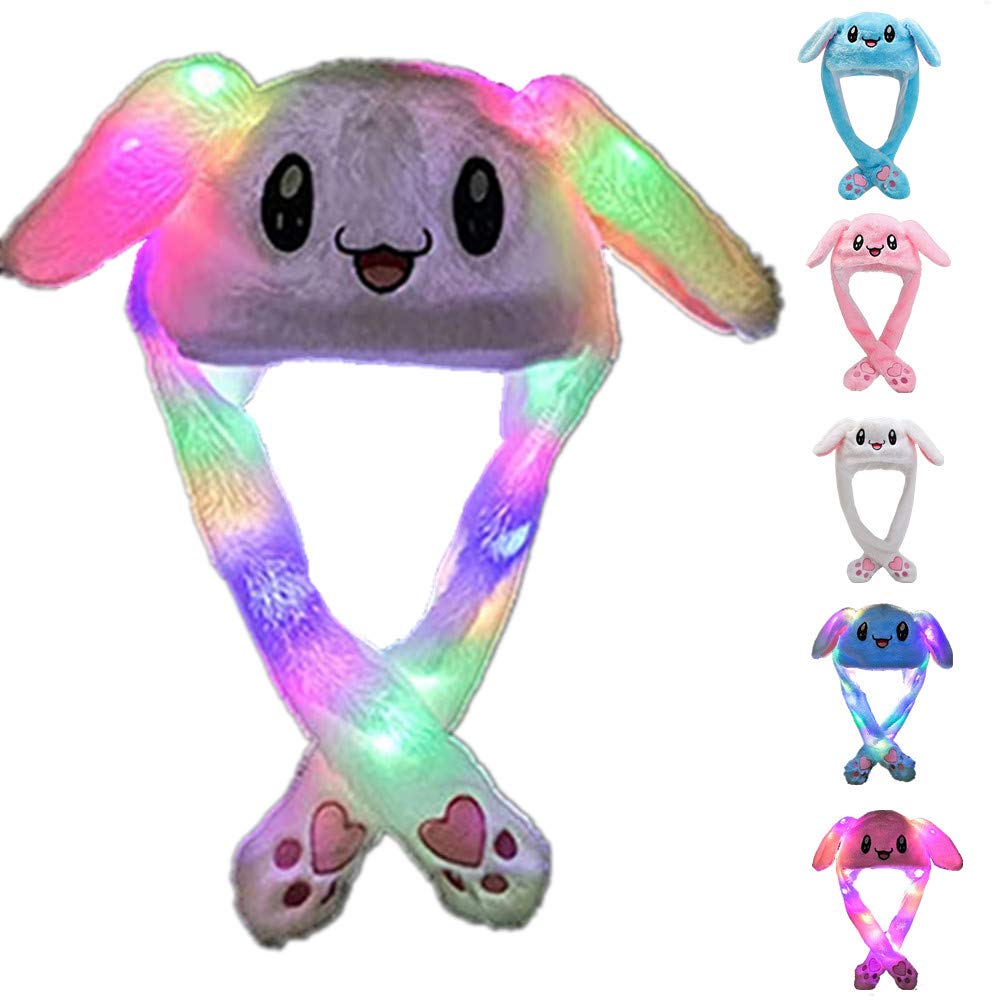 ZCINT Rabbit Hat with movable ears, perfect for playful selfies and parties.