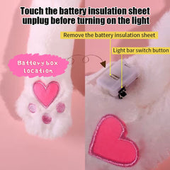 ZCINT Rabbit Hat soft plush material for gentle comfortable wear