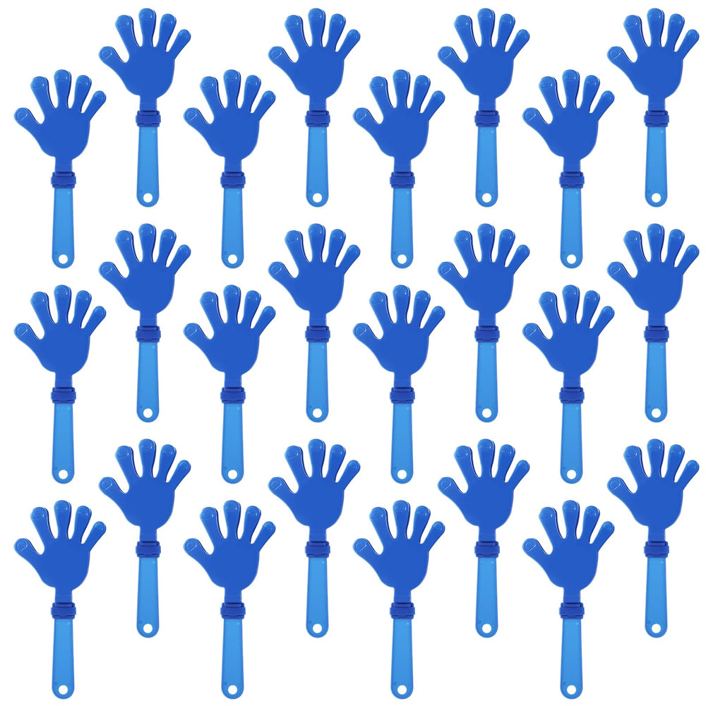 ZCYSRLQIN royal blue hand clapper; 24-pack for party cheering and sports crowds