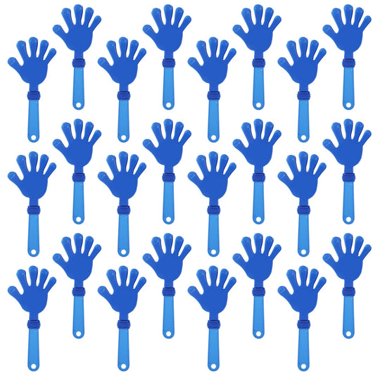 ZCYSRLQIN royal blue hand clapper; 24-pack for party cheering and sports crowds