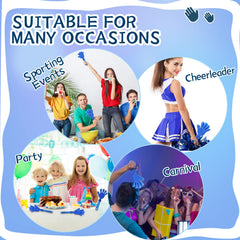 ZCYSRLQIN durable plastic noisemakers; reliable for stage performances and holidays