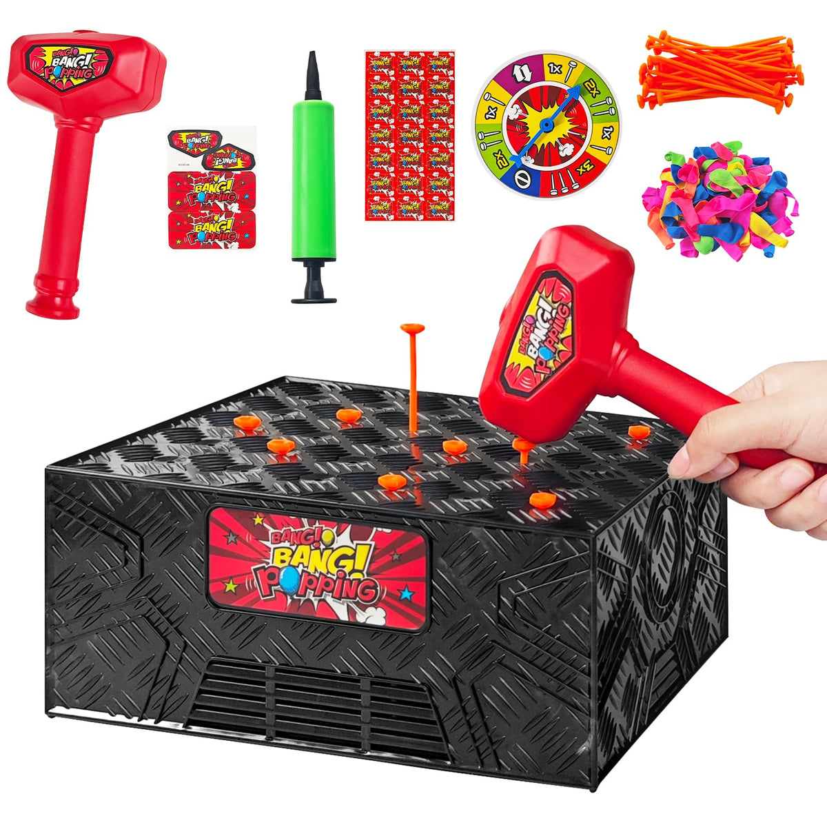 Zddaoole Balloon Pop Game exploding box ready for lively family fun