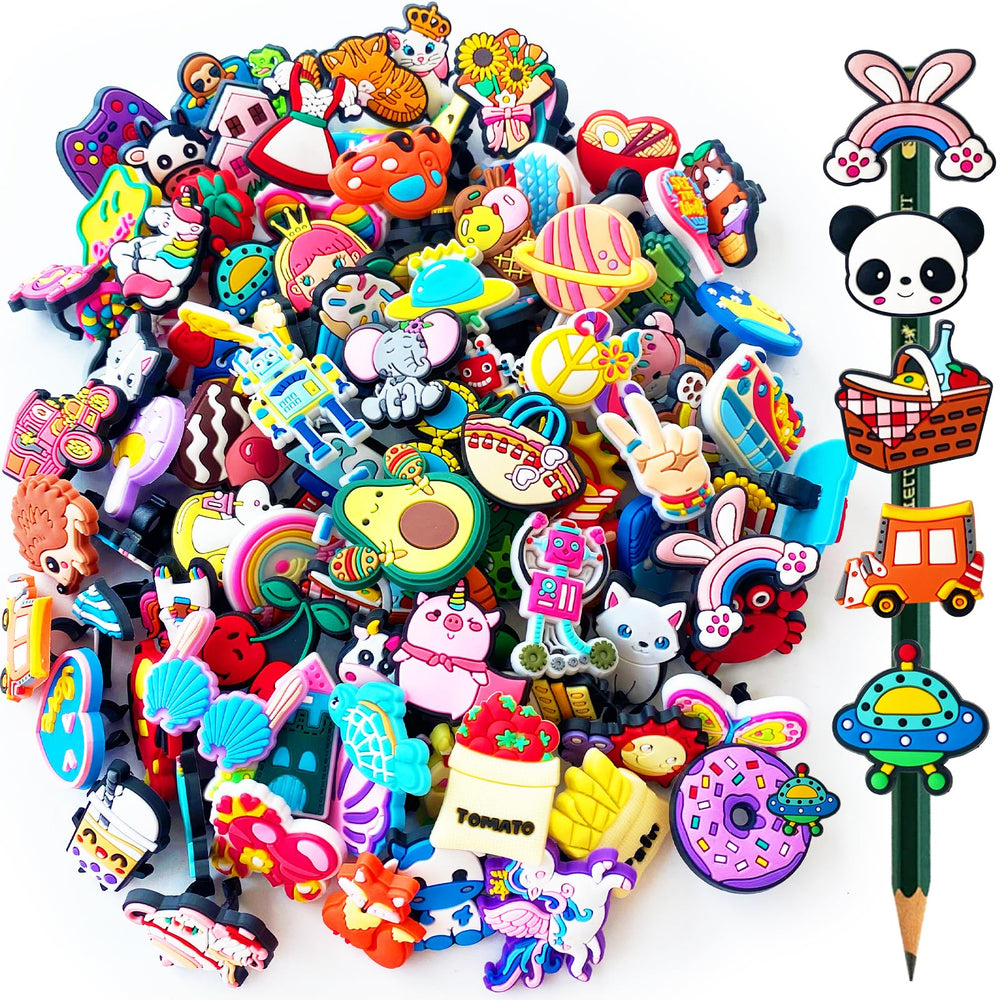 Zddaoole cute pencil topper animal—colorful, durable decor for pencils and classroom rewards.