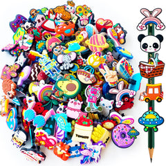 Zddaoole cute pencil topper animal—colorful, durable decor for pencils and classroom rewards.