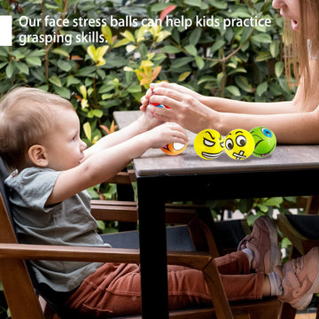 Zddaoole portable stress ball fits in the palm for on-the-go relief