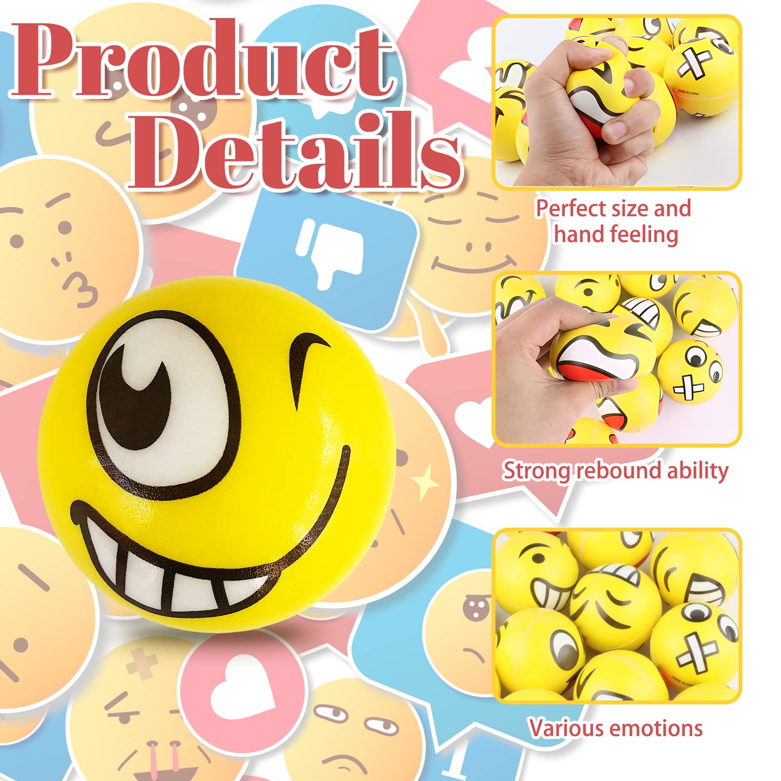 Zddaoole soft foam balls showcase squishy texture and durability