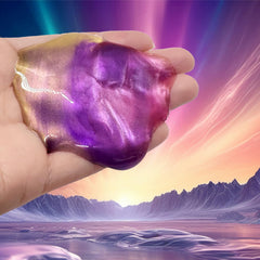 ZDTHNSIAT Galaxy Slime Putty stored properly preserves softness and reuse.