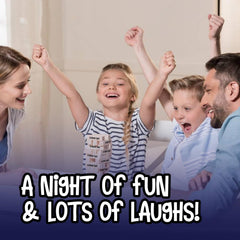 Zealous Nutrition Ice Breaker Tower family game night prompts for all ages.