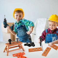 Zealous Toys Kids Tool Box hammer and screwdrivers support realistic construction play.